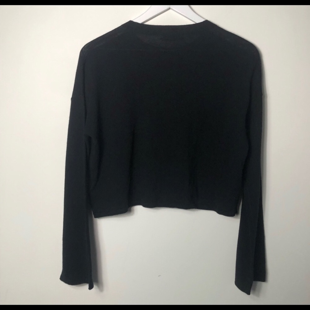 Aritzia Babaton Black Cropped Sweater - Picture 2 of 2